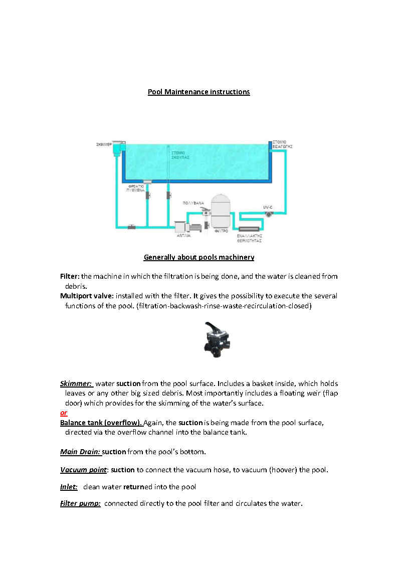 Tips for your pool – Ttofis Pools & Chemicals LTD
